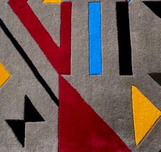 Handmade Modern Wool Area Rug